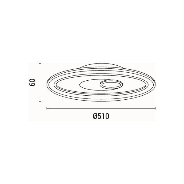 Φωτιστικό Πλαφονιέρα Led 3 Cct Eurolamp Motivo 144-51034 Φωτιστικά Οροφής Μοντέρνα Spitishop