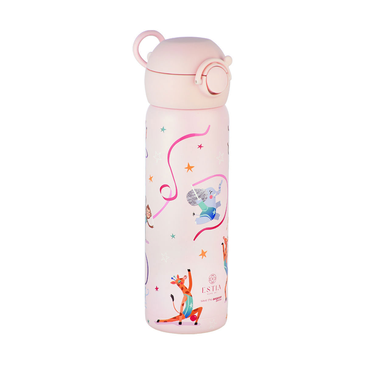 Παγούρι - Θερμός 500ml Με Καλαμάκι Estia Save The Aegean Wild Stunds 01-33125