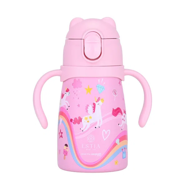 Παγούρι - Θερμός 300ml Με Καλαμάκι Estia Save The Aegean Rainbow Dreams 01-34221
