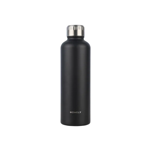Μπουκάλι Θερμός 500ml Homely Midnight Black 01-32555