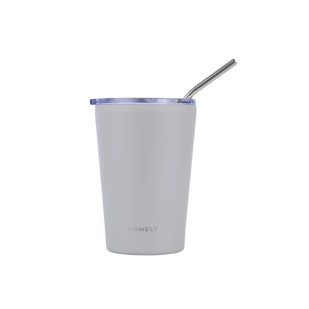 Ποτήρι Θερμός 400ml Homely Pebble Grey 01-32630