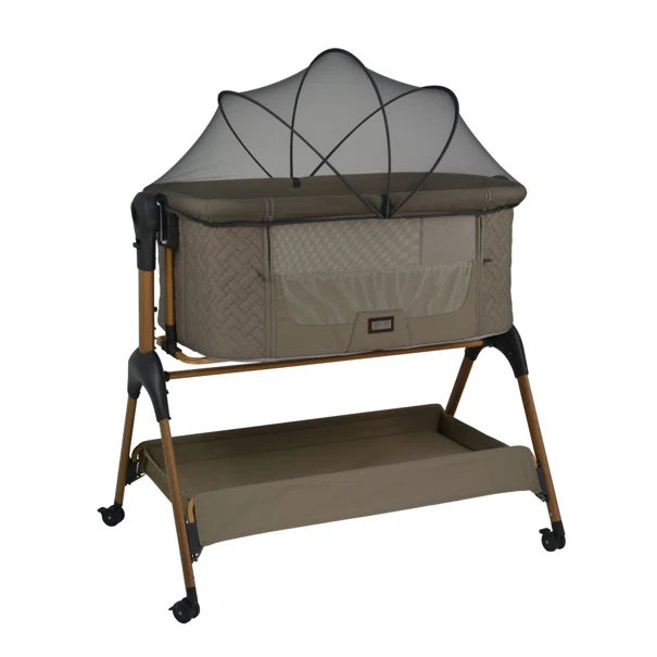 Λίκνο (0+ Μηνών/Έως 9kg) Bebe Stars Style 2 in 1 Natural Beige 847-182