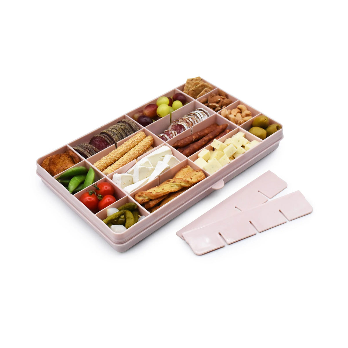 Φαγητοδοχείο με Χωρίσματα Melii Box XL Pink 19100 Παιδικά Είδη Φαγητού & Αξεσουάρ Σερβιρίσματος Φαγητοδοχεία Bento Spitishop
