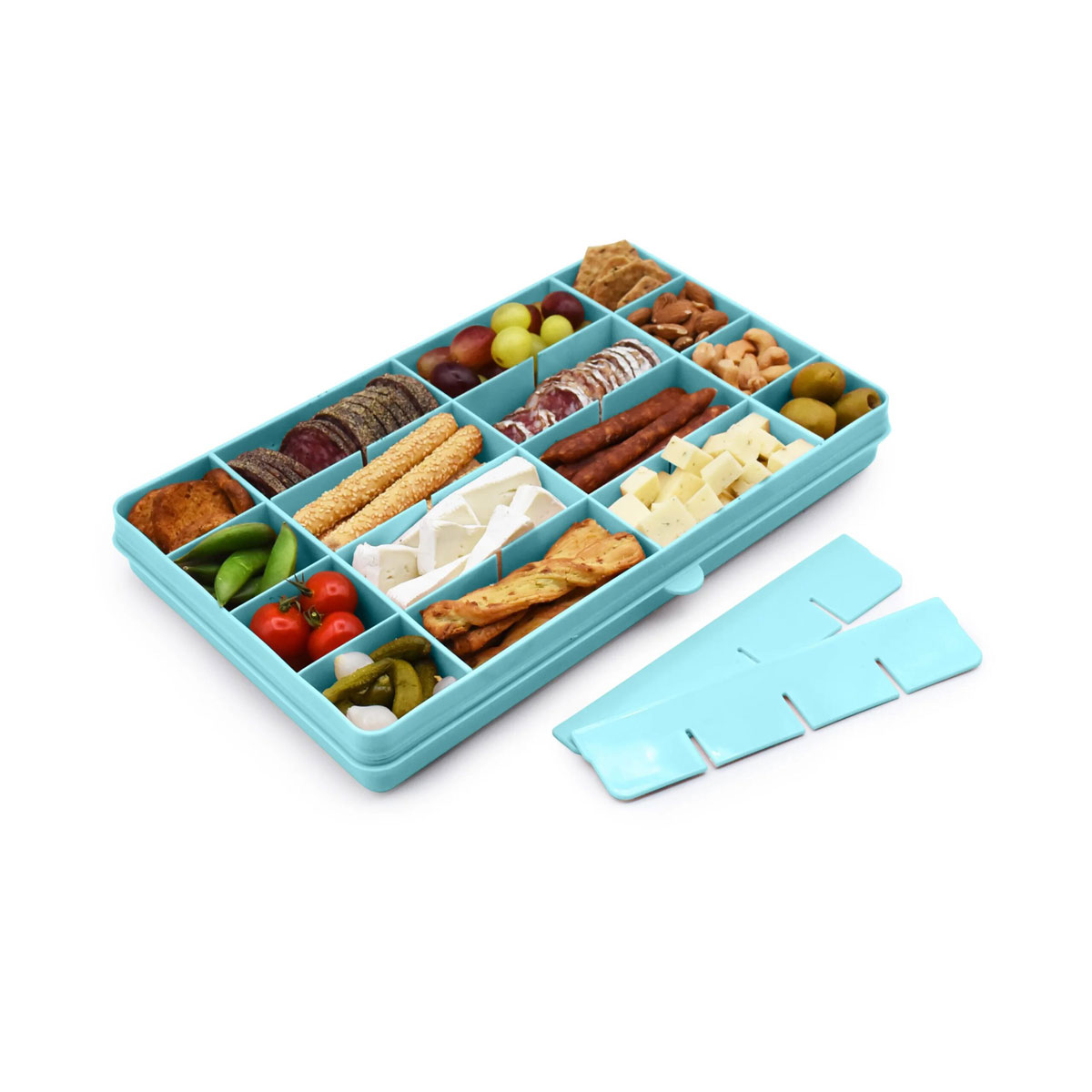 Φαγητοδοχείο με Χωρίσματα Melii Box XL Blue 19110 Παιδικά Είδη Φαγητού & Αξεσουάρ Σερβιρίσματος Φαγητοδοχεία Bento Spitishop