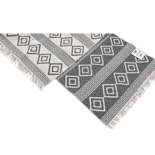 Χαλί Διαδρόμου 2 Όψεων (60x110) Polcarpet Aria Artkilim 22293 D.Grey