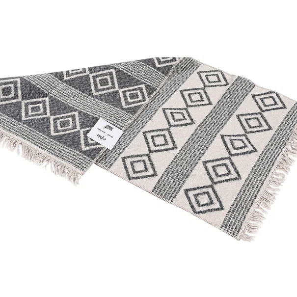 Χαλί Διαδρόμου 2 Όψεων (60x110) Polcarpet Aria Artkilim 22293 D.Grey