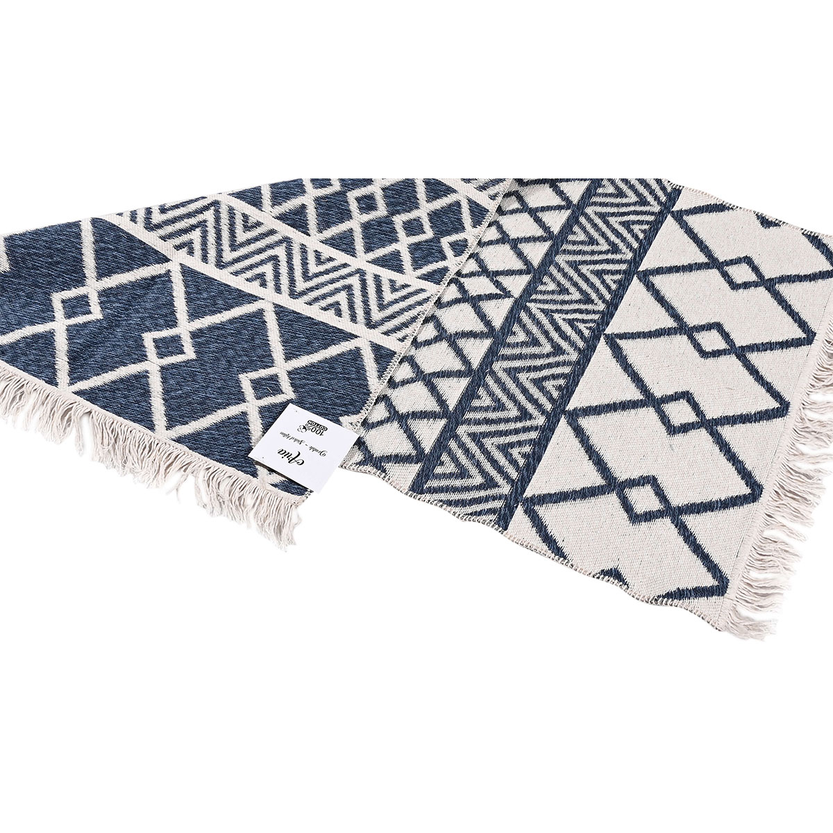 Χαλί Διαδρόμου 2 Όψεων (80X150) Polcarpet Aria Artkilim 22995 Blue Άμεσα Διαθέσιμα Χαλιά Spitishop