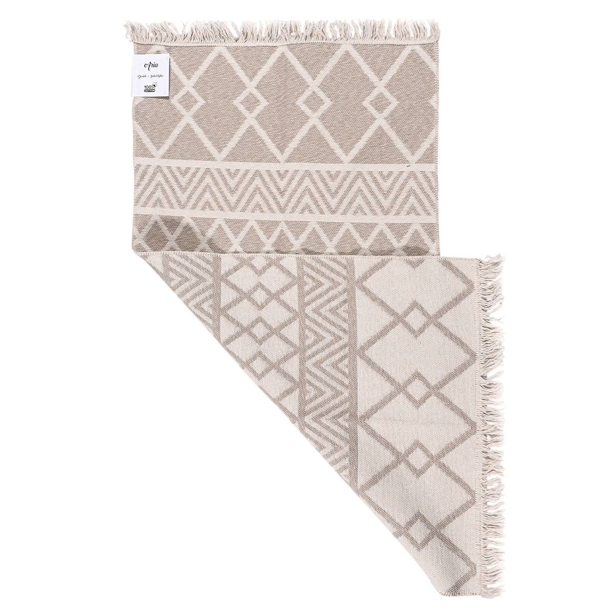 Χαλί Διαδρόμου 2 Όψεων (60x110) Polcarpet Aria Artkilim 22995 Beige