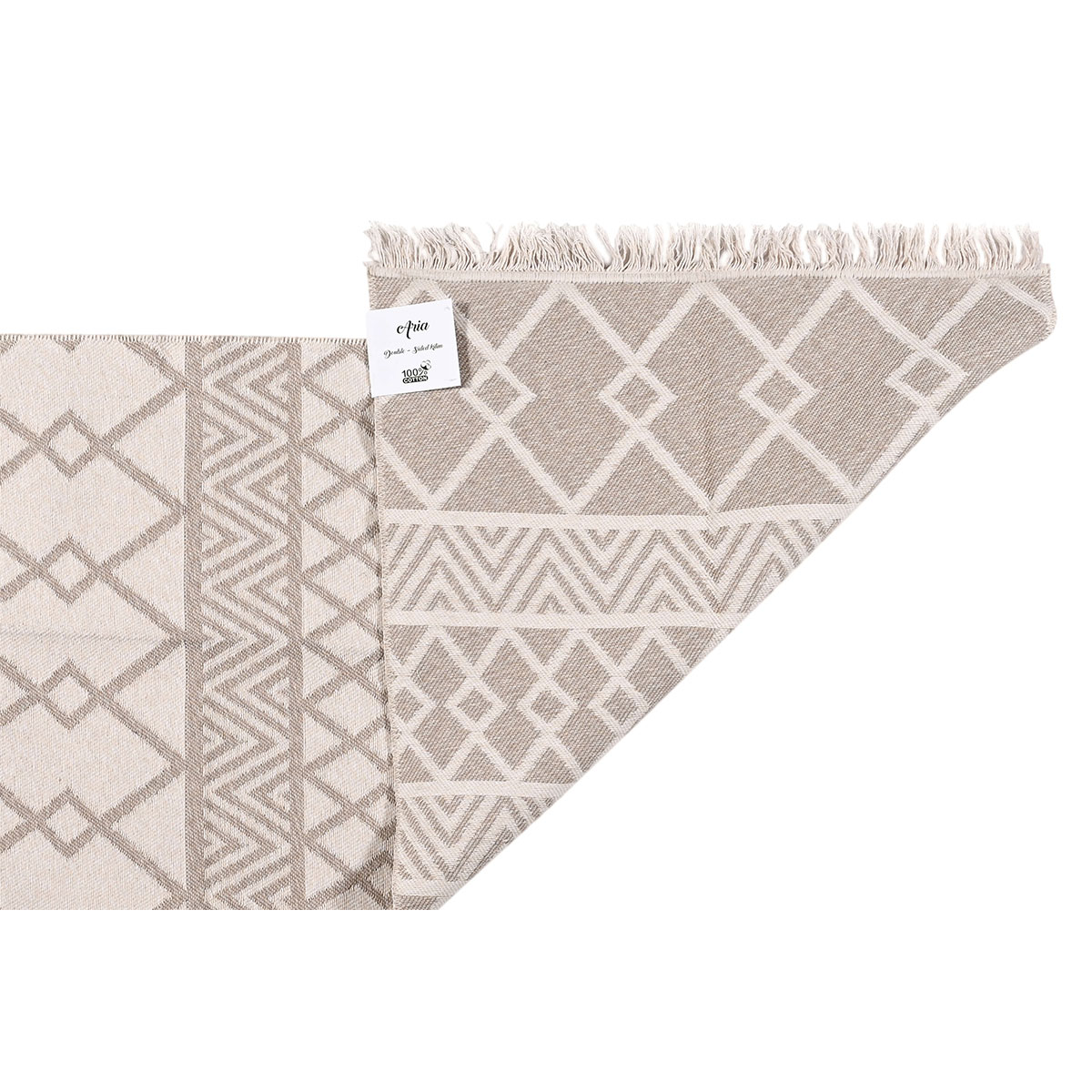 Χαλί Διαδρόμου 2 Όψεων (60X110) Polcarpet Aria Artkilim 22995 Beige Χαλιά Διάδρομοι Spitishop
