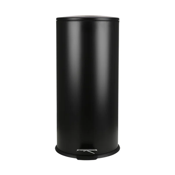 Κάδος Απορριμμάτων (24x29x63) Homely 30lt Classic Black Matte 01-9120