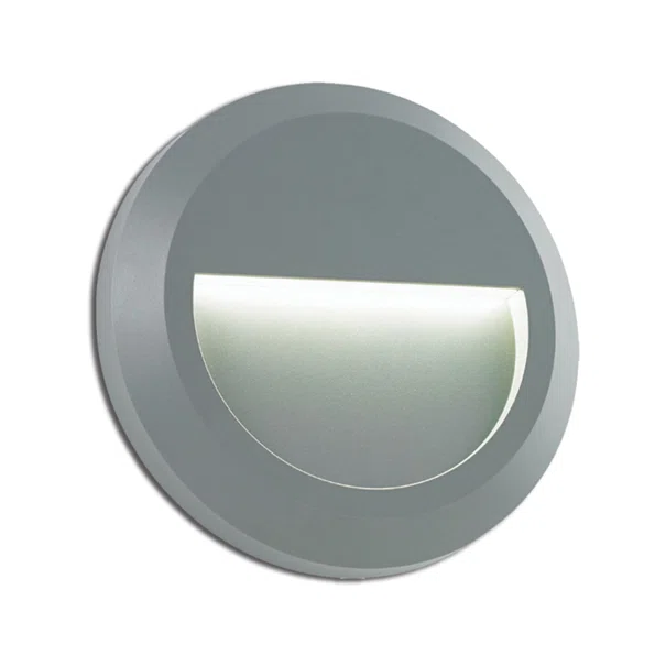 Απλίκα LED Εξωτερικού Χώρου Aca SLIM02N Grey