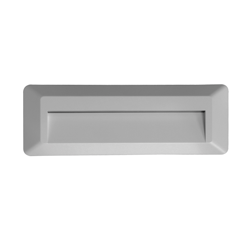 Απλίκα LED Εξωτερικού Χώρου Aca SLIM32N Grey