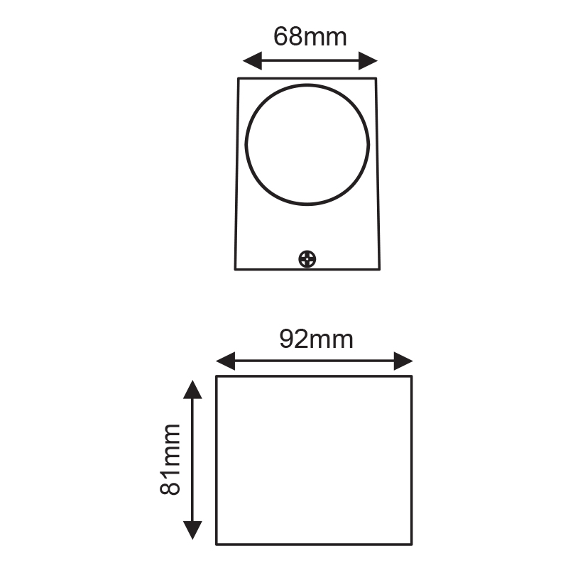 Απλίκα Led Εξωτερικού Χώρου Aca Vita-S Lg2203W Φωτιστικά - Κήπου Spitishop