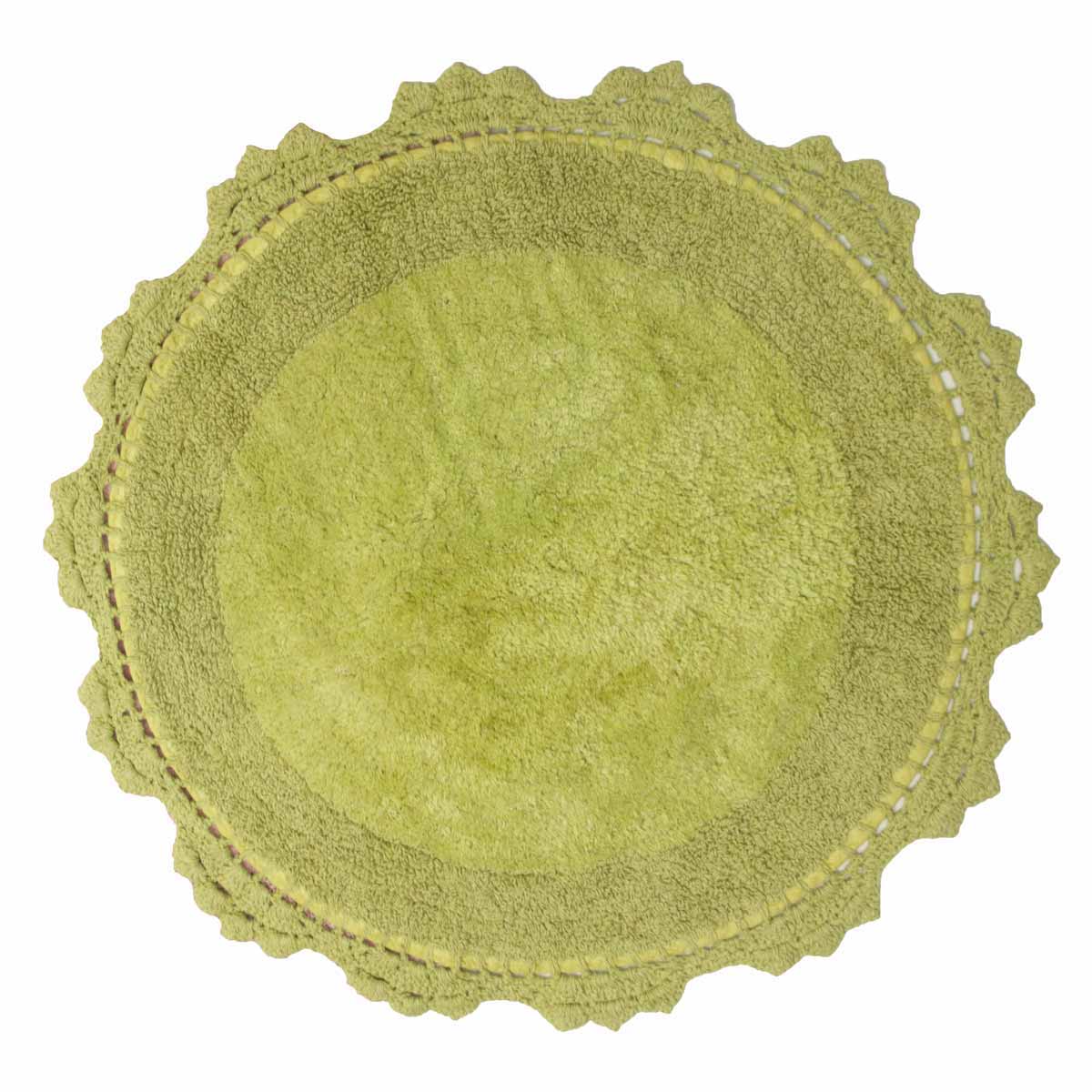 Πατάκι Μπάνιου (Φ60) Anna Riska Lace Green Apple