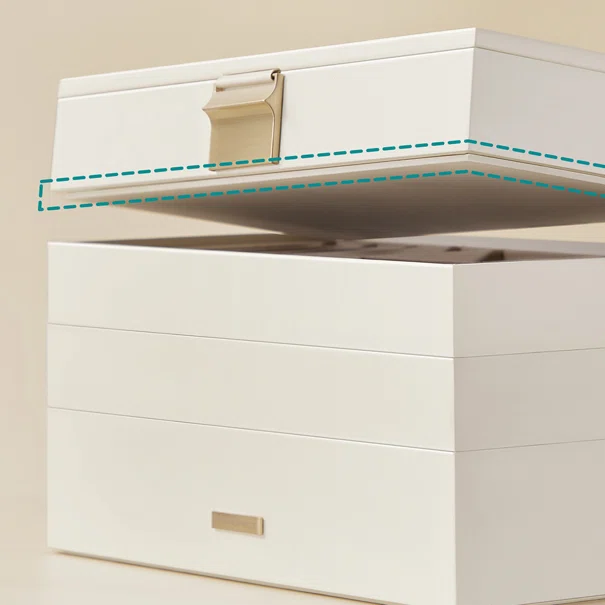 Μπιζουτιέρα Κουτί Με 4 Επίπεδα (28x17x18.3) Songmics JBC164W01