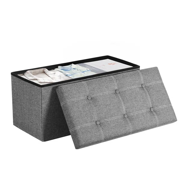 Ταμπουρέ Με Αποθηκευτικό Χώρο (76x38x38) Songmics LSF001G02
