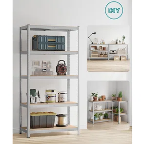 Μεταλλική Ραφιέρα Δαπέδου 5 Θέσεων (100x50x200) Songmics GLR050E01