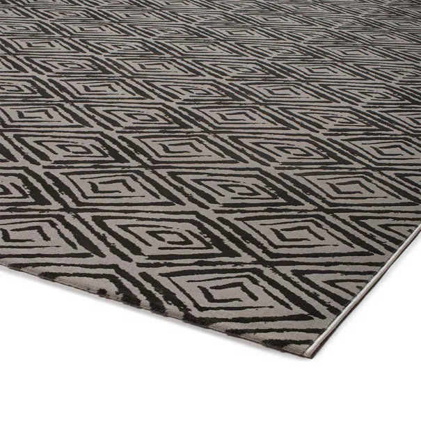 Χαλί (133x190) Βιοκαρπέτ Cezar 16614/G04 Grey