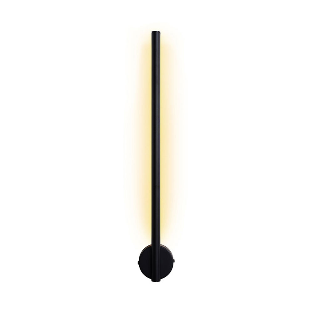 Απλίκα Τοίχου LED Heronia Line Black 01-0426
