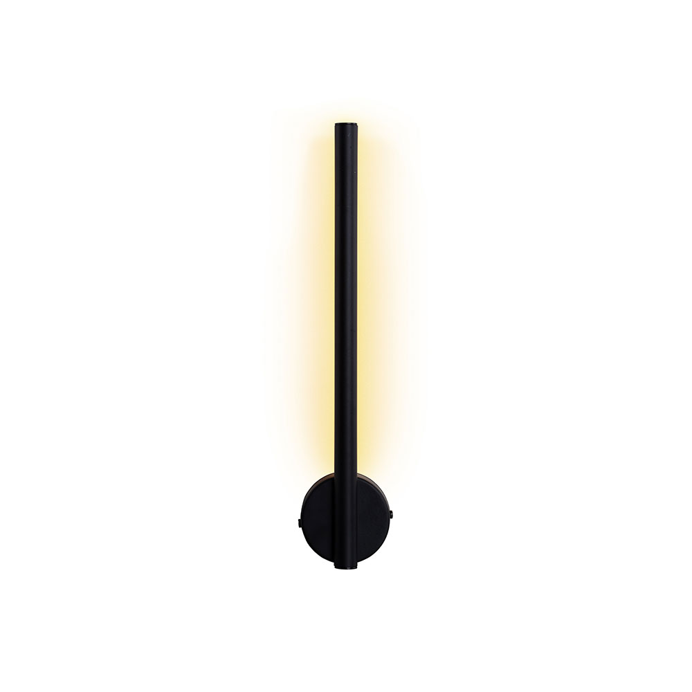 Απλίκα Τοίχου LED Heronia Line Black 01-0427
