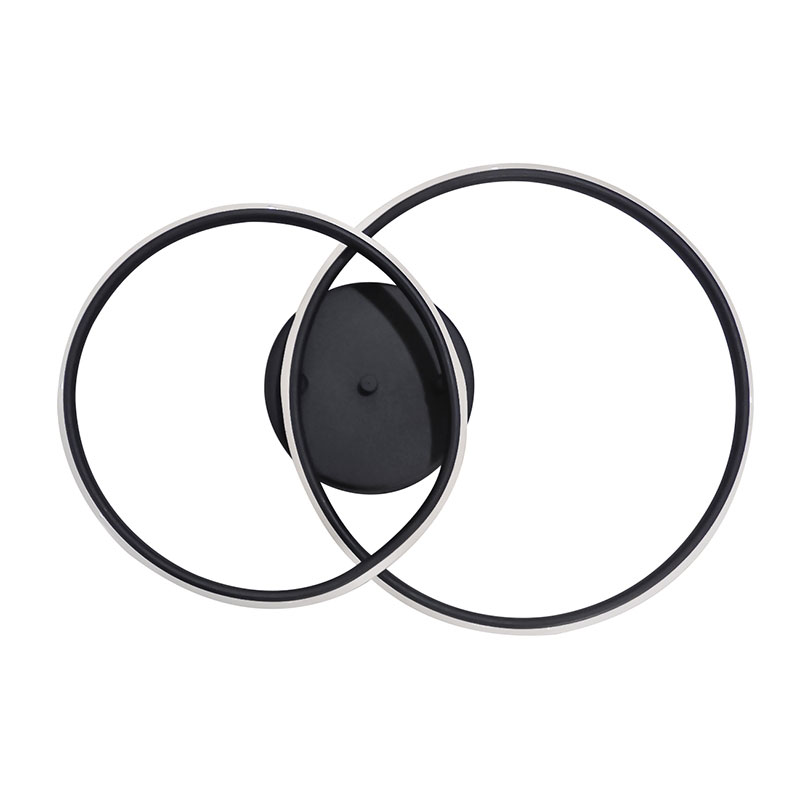 Φωτιστικό Οροφής LED 3 CCT Heronia Libra Black 01-0370