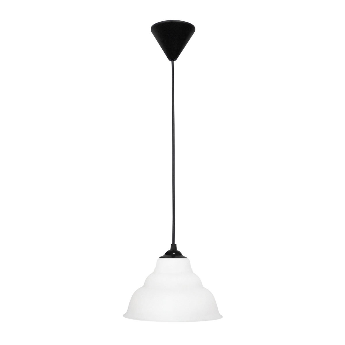 Φωτιστικό Οροφής Μονόφωτο Heronia Public Black/White 35-0058