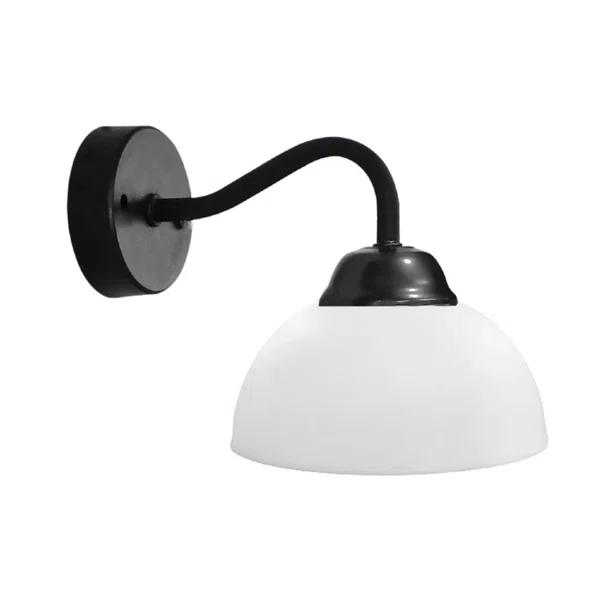 Απλίκα Τοίχου Heronia Sfera Black/White 31-1357