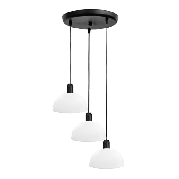Φωτιστικό Οροφής Τρίφωτο Heronia Sfera Black/White 35-0091