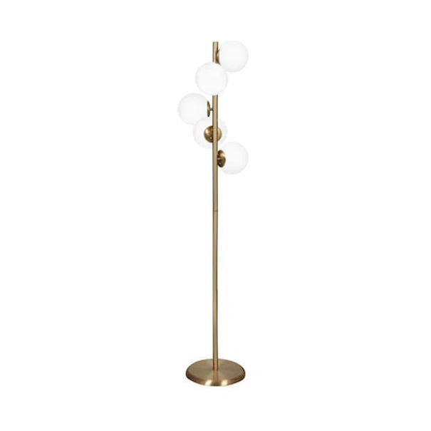 Φωτιστικό Δαπέδου Heronia Luna Gold/White 01-0424