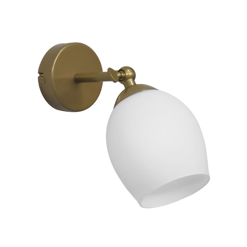 Απλίκα Τοίχου Heronia Bull Gold/White 01-0379