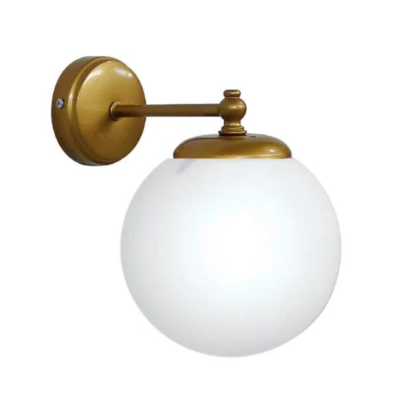 Απλίκα Τοίχου Heronia Tail Gold/White 02-0465