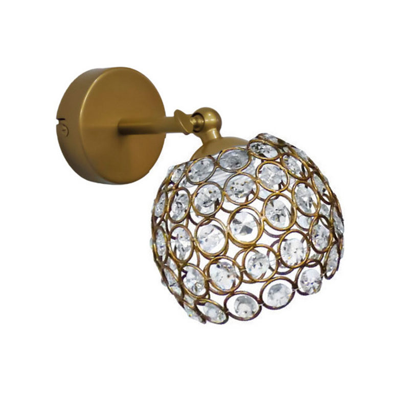 Απλίκα Τοίχου Heronia Chris Bronze 01-0325