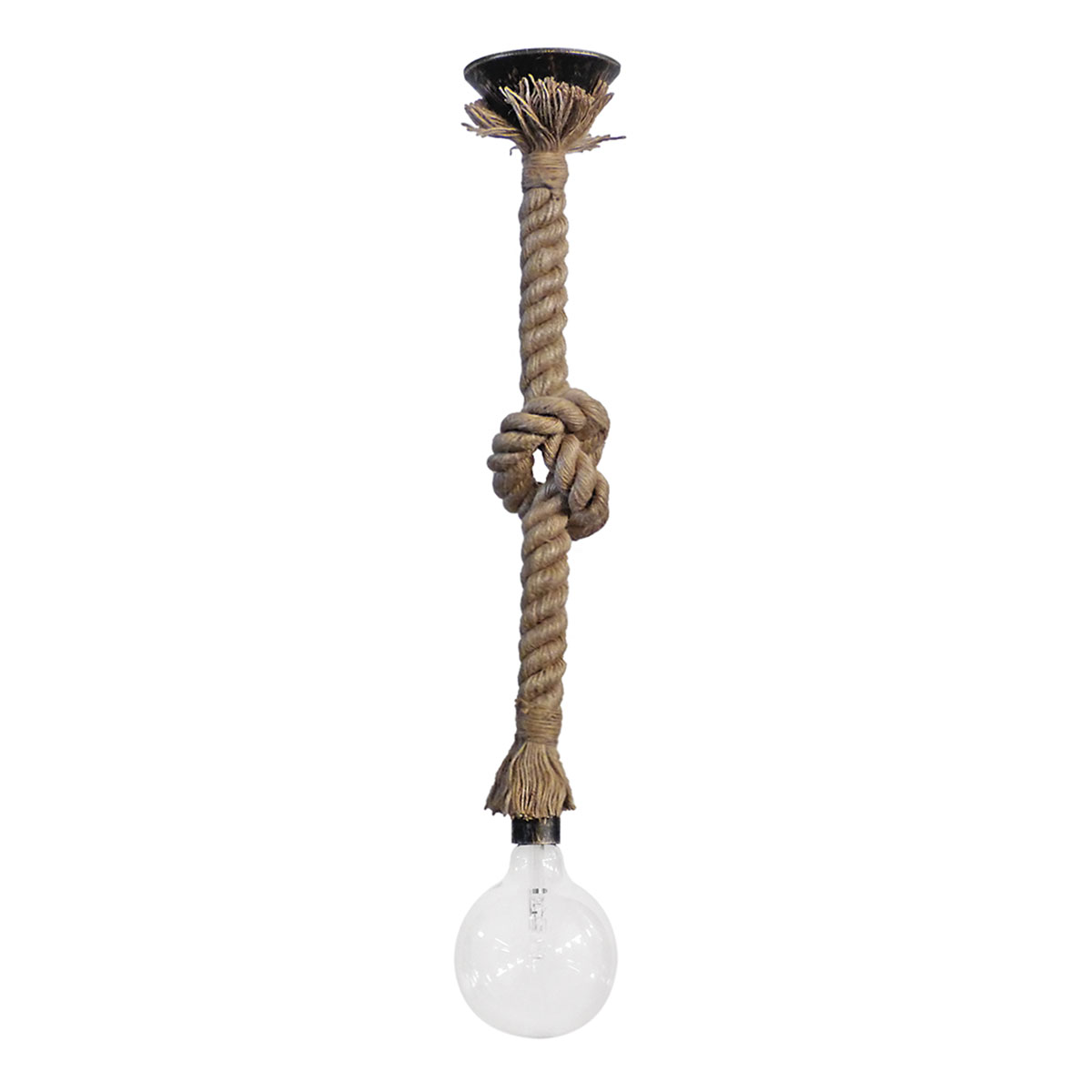 Φωτιστικό Οροφής Μονόφωτο Heronia Rope 31-0577
