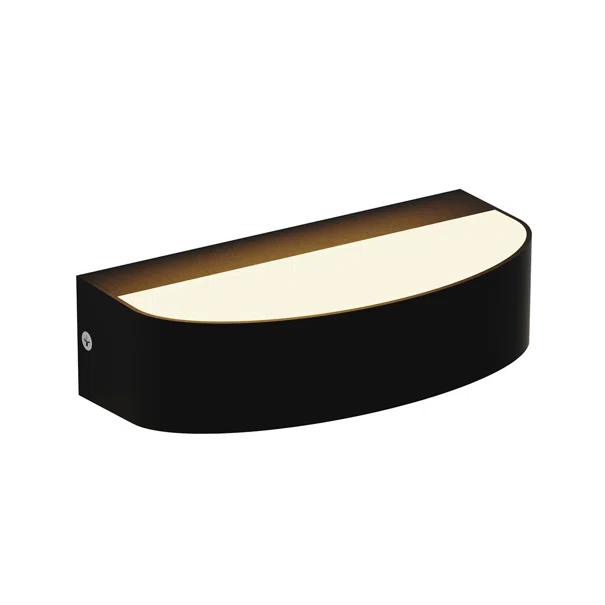 Απλίκα LED 3 CCT Εξωτερικού Χώρου Heronia Dorida Black 42-0040