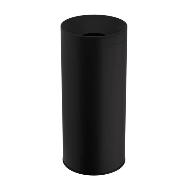Καλάθι Απλύτων (Φ34x70) Pam & Co 663470-403 Black Matt