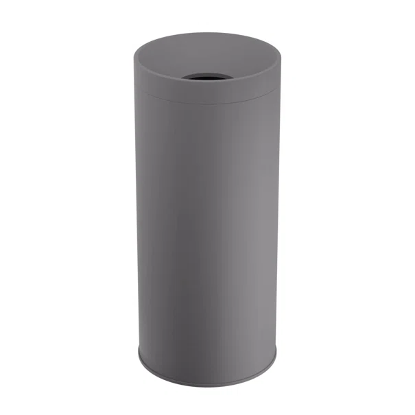 Καλάθι Απλύτων (Φ34x70) Pam & Co 663470-163 Conrete Grey Matt