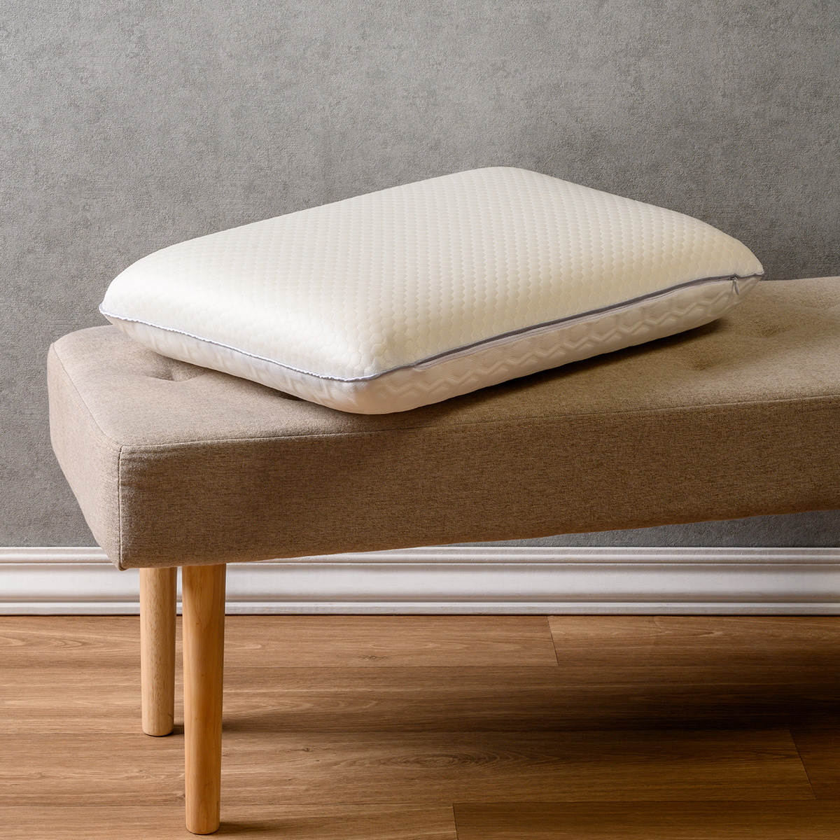 Μαξιλάρι Ύπνου Ανατομικό Μέτριο (40X60) Melinen Memory Foam Cooling Λευκά Είδη Κρεβατοκάμαρας Μαξιλάρια Ανατομικά Spitishop