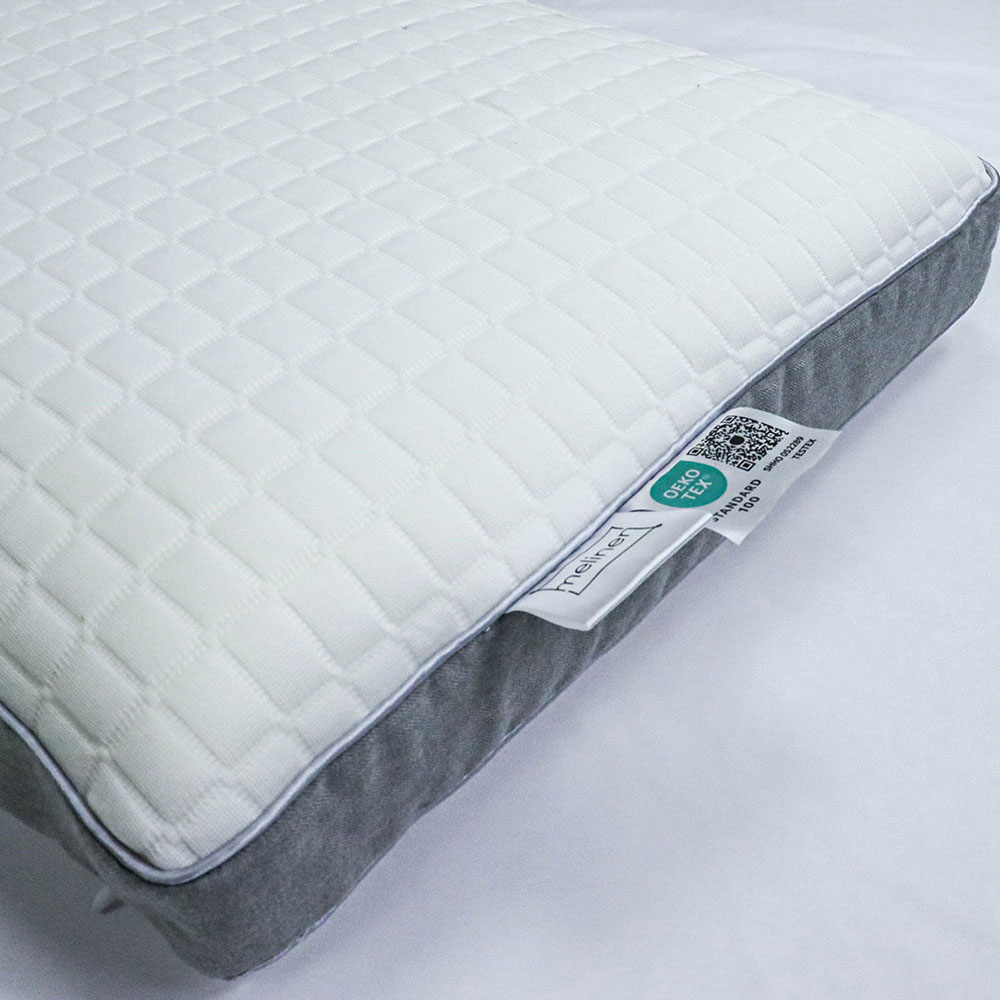 Μαξιλάρι Ύπνου Ανατομικό Μέτριο (40X60+10) Melinen Memory Foam Λευκά Είδη Κρεβατοκάμαρας Μαξιλάρια Ανατομικά Spitishop