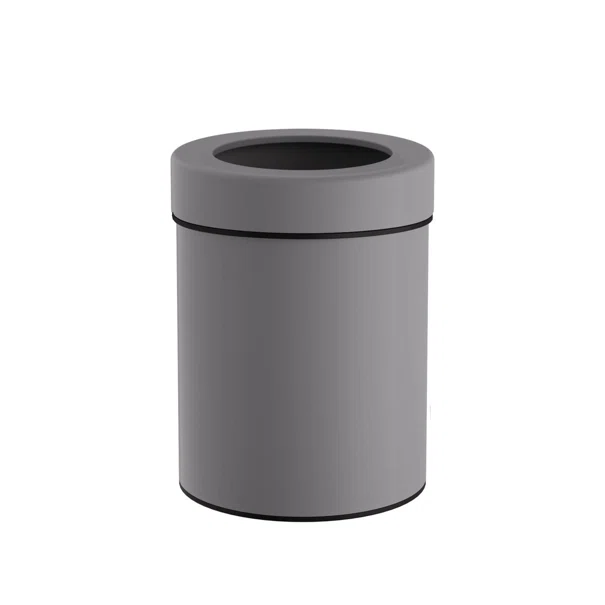 Καλάθι Απορριμμάτων (Φ21x28) Pam & Co 5lt 2128 Concrete Grey Matt
