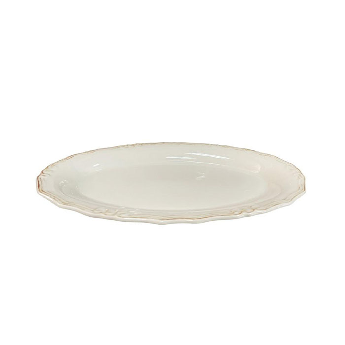 Πιατέλα Σερβιρίσματος Οβάλ (32x21x3) Espiel Tiffany Creme RSV105K6
