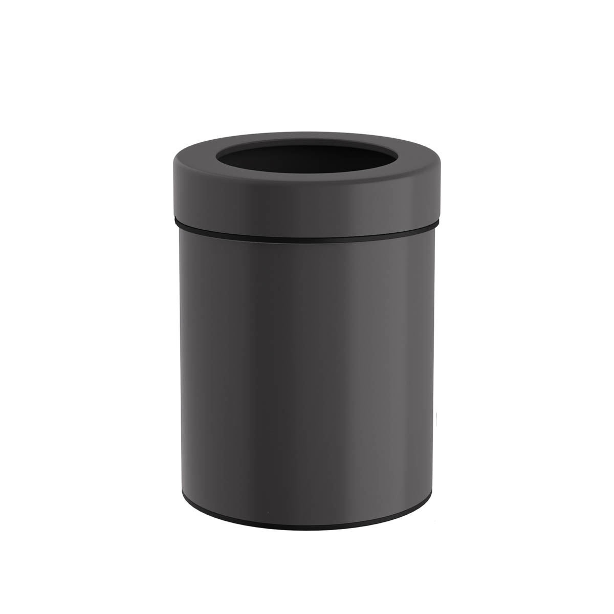 Καλάθι Απορριμμάτων (Φ21x28) Pam & Co 5lt 2128 Anthracite Matt