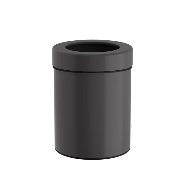 Καλάθι Απορριμμάτων (Φ21x28) Pam & Co 5lt 2128 Anthracite Matt