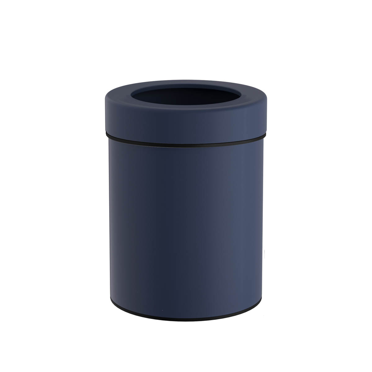 Καλάθι Απορριμμάτων (Φ21x28) Pam & Co 5lt 2128 Dark Blue Matt
