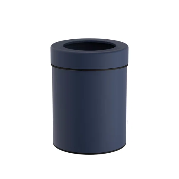 Καλάθι Απορριμμάτων (Φ21x28) Pam & Co 5lt 2128 Dark Blue Matt