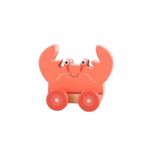 Ξύλινο Παιχνίδι Τρεχαλίτσα Orange Tree Toys Crab 60-07033