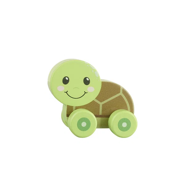 Ξύλινο Παιχνίδι Τρεχαλίτσα Orange Tree Toys Turtle 60-07040
