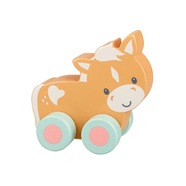 Ξύλινο Παιχνίδι Τρεχαλίτσα Orange Tree Toys Horse 60-07597