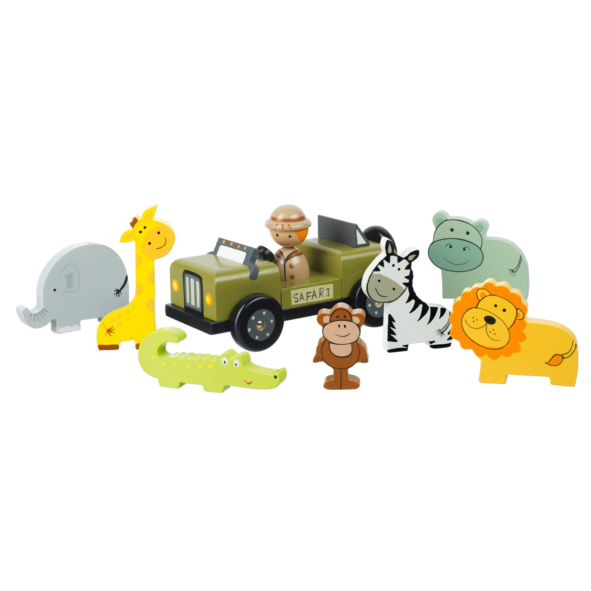 Ξύλινο Παιχνίδι Orange Tree Toys Safari 60-11353 Παιχνίδια Βρεφικά για Μωρά 12 - 18 Μηνών Spitishop