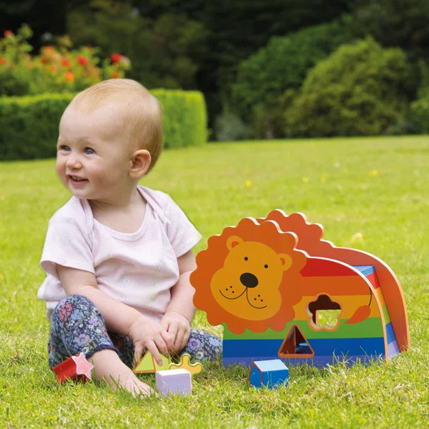 Ξύλινο Παιχνίδι Αντιστοίχισης Orange Tree Toys Lion 60-13257