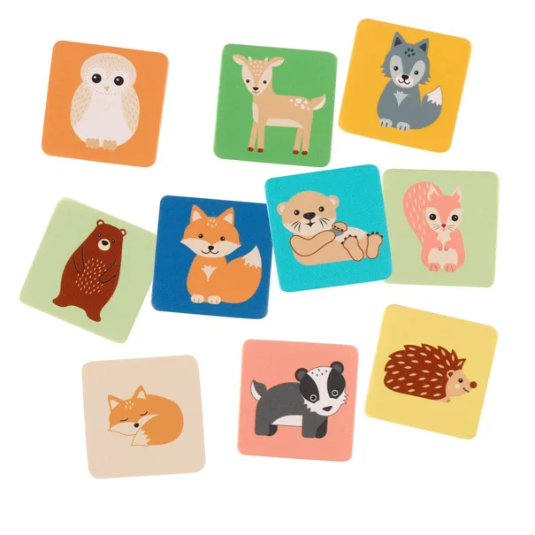 Ξύλινο Παιχνίδι Μνήμης Orange Tree Toys Woodland 60-25255